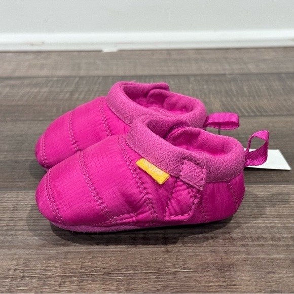 Ugg Tasman LTA "Rock Rose" Girls Lined Quilted Baby Shoes SZ 0/1 NWOB New - Picture 3 of 12
